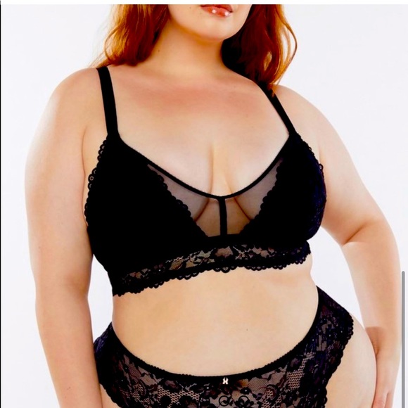 Savage X Fenty Other - Savage X Fenty Black lace bra